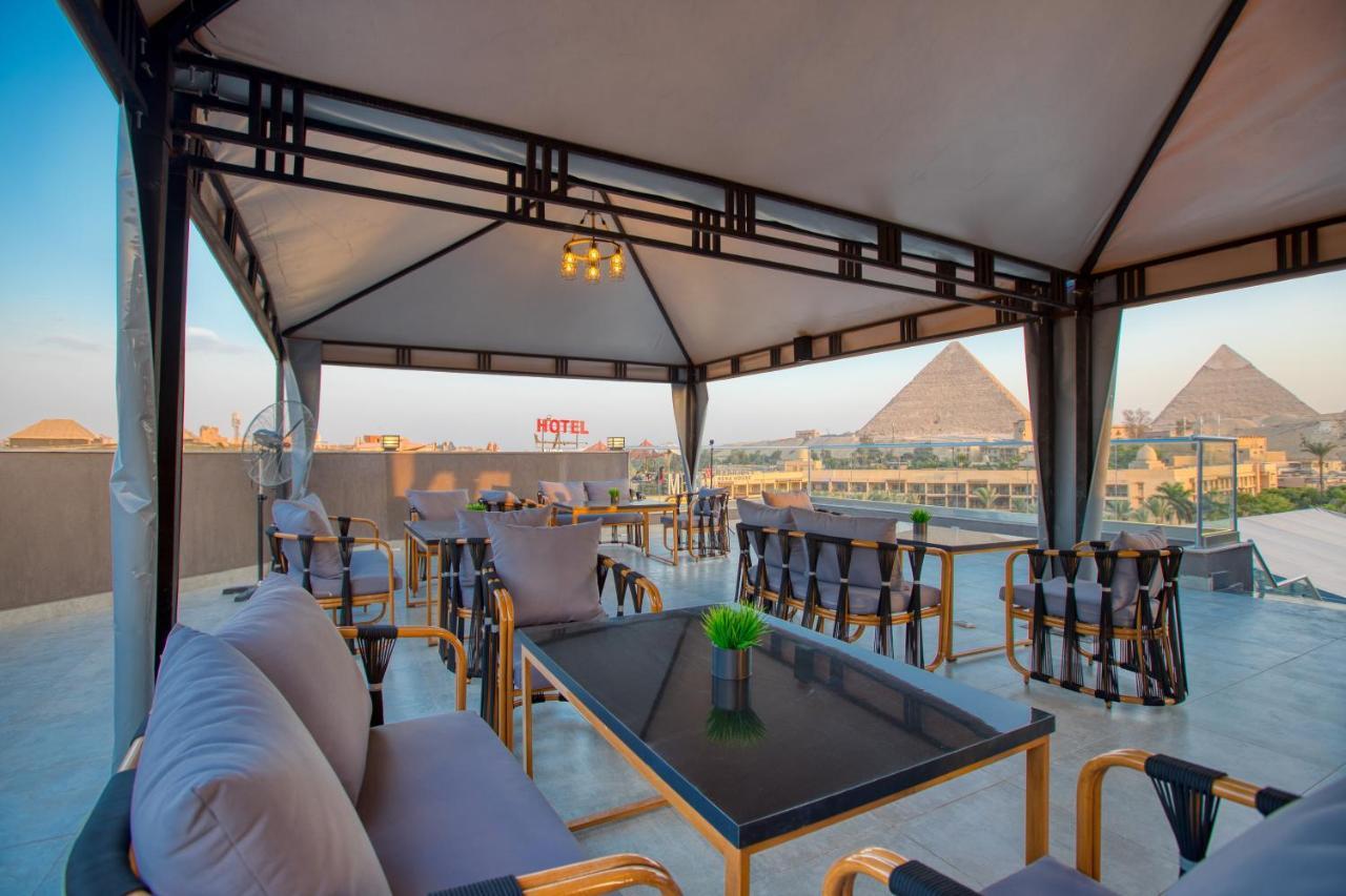 Nozol Pyramids Hotel And Spa Kafret el-Gabal Exterior foto