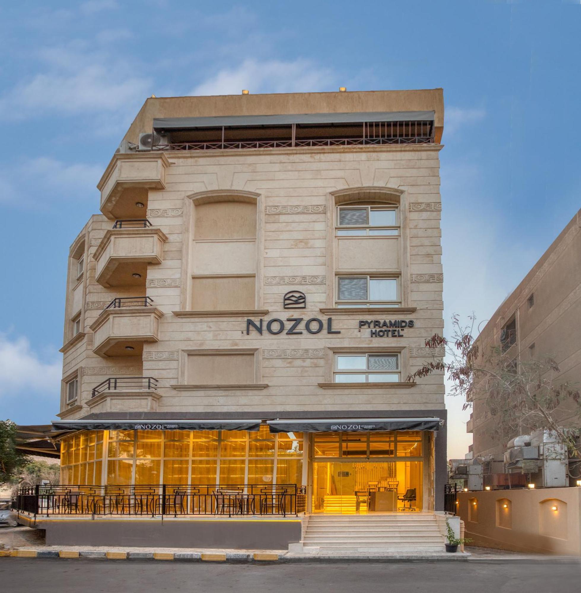 Nozol Pyramids Hotel And Spa Kafret el-Gabal Exterior foto